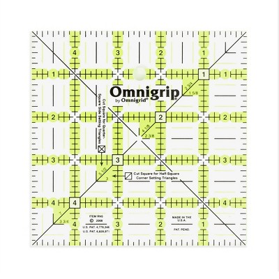 Omnigrid 2-1/2 X 18 Non-slip Rectangle Quilting Ruler : Target