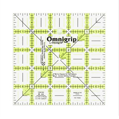 Omnigrid Non-slip Square Quilting Rulers Combo Pack : Target