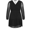 Women's Plus Size Kiki Dress - black | CITY CHIC - 4 of 4