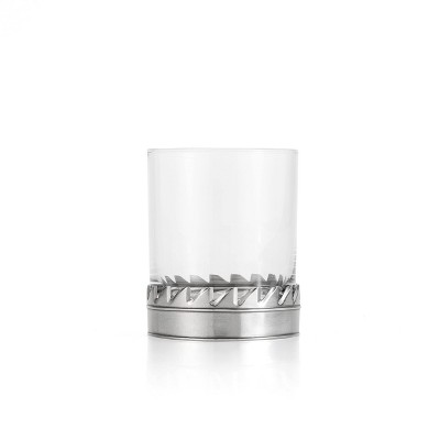 Royal Selangor Toolbar Collection Pewter Designer Tumbler/Glass Whiskey, Spirits, Gin, Liquor Mix, Cocktails, Mocktails
