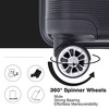 Luggage 3 Piece Set(20"/24"/28"), Hardshell Suitcase With Double Mute Spinner Wheels, TSA Lock - 2 of 4