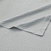 PAGED 72x72 Inch Cotton Shower Curtain with Woven Details,Shower Curtains for Bathroom - 3 of 4