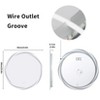 ARTLOGE Round Led Bathroom Mirror Backlit Lighted Anti-Fog Smart Vanity Mirror - 2 of 4