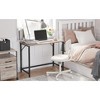 VASAGLE 39-Inch Computer Writing Desk, Home Office Small Study Workstation, Industrial Style PC Laptop Table, Steel Frame - 4 of 4