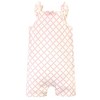 Touched by Nature Baby Girl Organic Cotton Rompers 3pk, Flutter Garden - 3 of 4