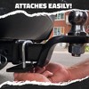 Mockins Steel Hitch Stabilizer - Compatible with 1.25"- 2" Hitch Receivers - 4 of 4