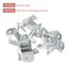 Unique Bargains Z Shape Offset Canvas Clips with 2 Mounting Holes and Screws - 3 of 4