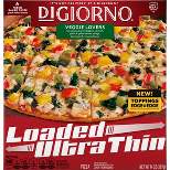 DiGiorno Loaded Ultra Thin Veggie Frozen Pizza - 14.9oz
