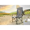 Ridstar Extra-Large Portable Camping Folding Chair with Side Table & Pockets for Fishing, Travel & Picnics-Grey - 3 of 4