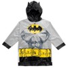 DC Comics Justice League Superman Batman Waterproof Rain Jacket Cape and Umbrella 3 Piece Set Toddler to Little Kid - 4 of 4