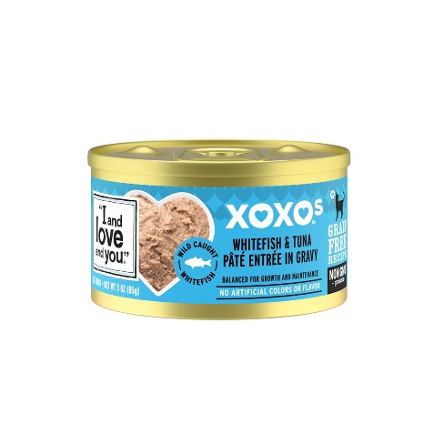 I And Love And You Xoxos White Fish Tuna Wet Cat Food 3oz Target