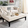 Fulton Rectangular Cocktail Ottoman  - Safavieh - 2 of 4