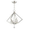 Livex Lighting Diamond 4 - Light Chandelier in  Polished Nickel - 4 of 4