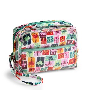 Vera Bradley Women's Outlet Clear 3-Piece  Cosmetic Set - 1 of 2