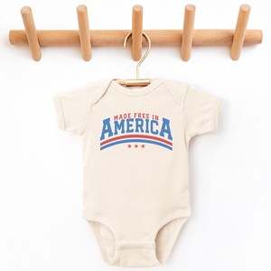 The Juniper Shop Made Free In America Baby Short Sleeve Bodysuit - 1 of 4