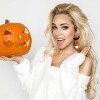 Spooky Halloween Earrings: Bat, Pumpkin & Spiderweb Dangle Design - 2 of 4