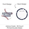 Big Dot of Happiness Batter Up - Baseball - Wish Card Baby Shower Activities - Shaped Advice Cards Game - Set of 20 - 3 of 4