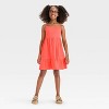 Girls' Sleeveless Woven Dress - Cat & Jack™ - 3 of 3