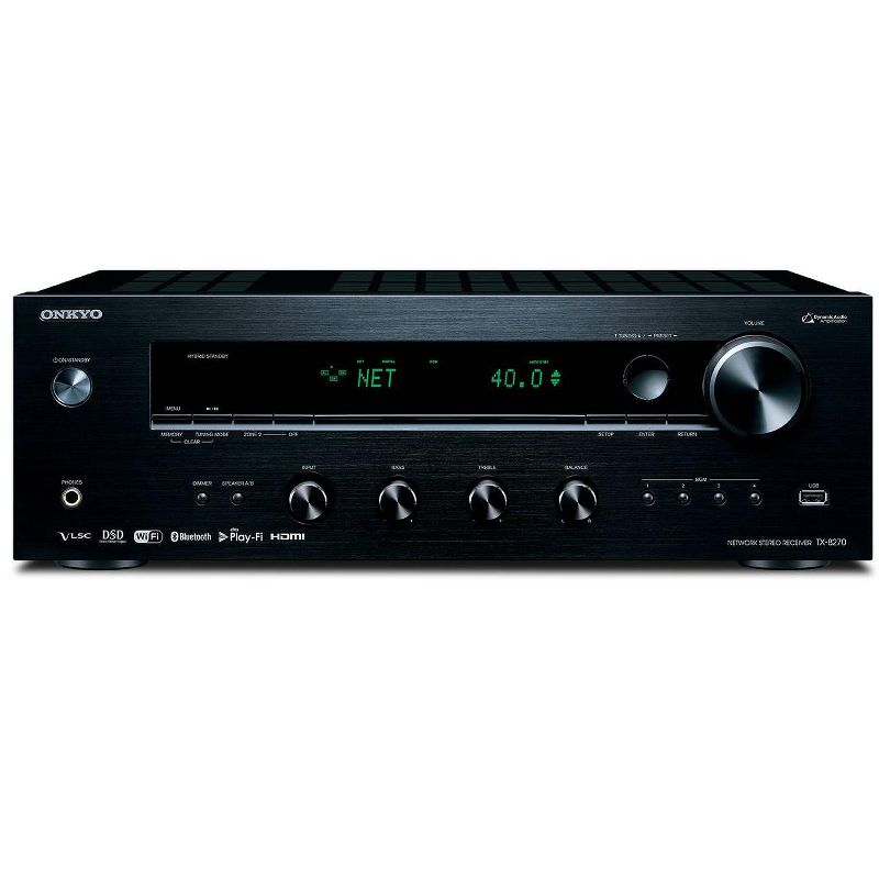 Onkyo TX-8270 Network Stereo Receiver with Built-In HDMI, Wi-Fi & Bluetooth, 1 of 6