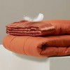 Sapphtopaz Lightweight Down Alternative Blanket with Satin Trim, Suitable for All Seasons Blankets for Bed, Bedding for Home - 3 of 4