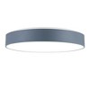 CWI Lighting Arenal LED Drum Shade Flush Mount With Gray & White Finish - 3 of 4