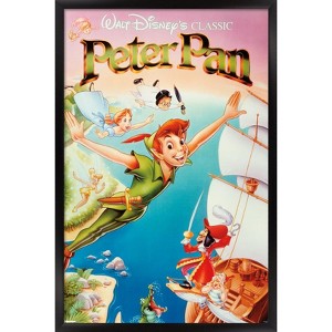 Trends International Disney Peter Pan (1953) - Group One Sheet Framed Wall Poster Prints - 1 of 4