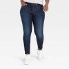 Women's Mid-rise Skinny Jeans - Universal Thread™ Medium Denim Wash 0 Long  : Target