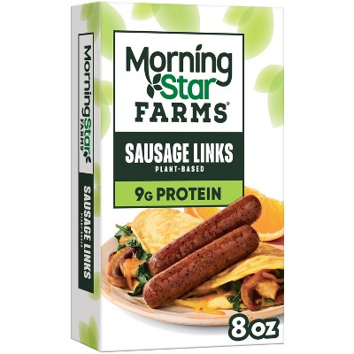 Morningstar Farms Breakfast Veggie And Egg White Sausage Links - Frozen ...