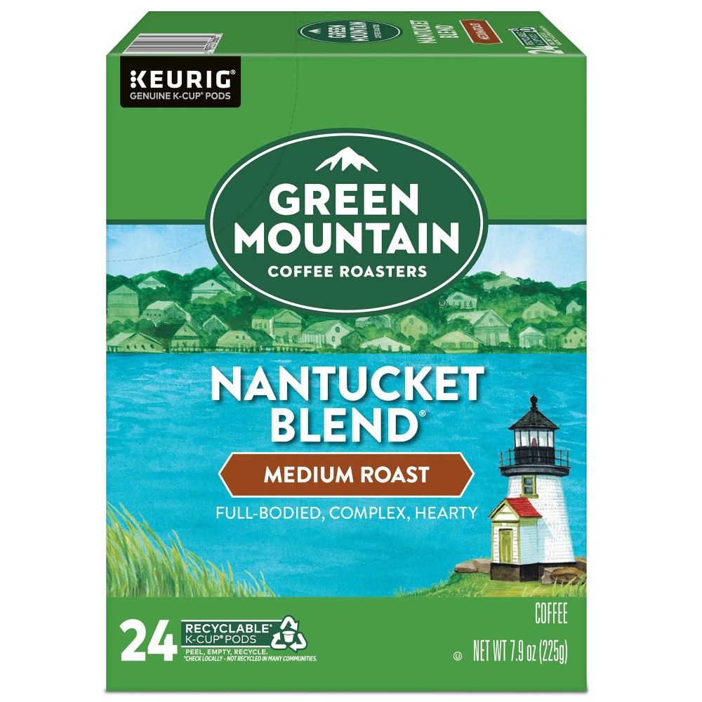 Photos - Coffee Keurig Green Mountain  Nantucket Blend  K-Cup  Pods - Medium Ro 