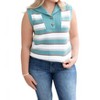 Women's Sweater Vest with Collar - HYFVE - 2 of 3
