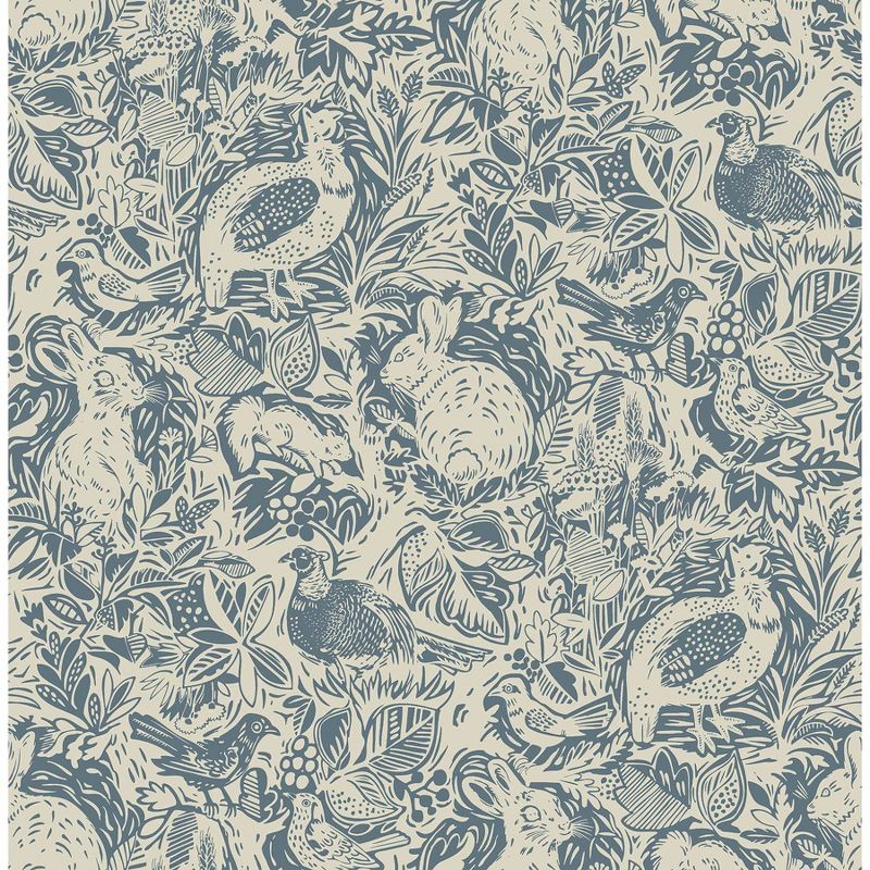 NuWallpaper Terrene Peel &#38; Stick Wallpaper Blue, 1 of 10