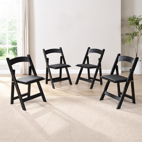 Target folding chairs black online