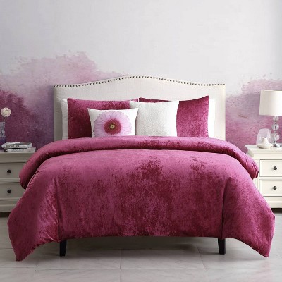 Twin 4pc Firefly Comforter Set Raspberry - Riverbrook Home