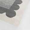 Balta Rugs Scalloped Border Carved Area Rug Gray - 4 of 4