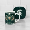 Uncanny Brands Michigan State Spartans 12oz Mug Warmer Set - 2 of 4