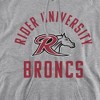 Rider University Official Broncs Logo Adult Pull-Over Hoodie - 2 of 4