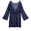 Shiraleah Navy Crochet Swim Cover-Up - 2 of 4