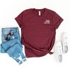 Simply Sage Market Truck With Gifts Mini Short Sleeve Tee - S - Maroon - 3 of 4