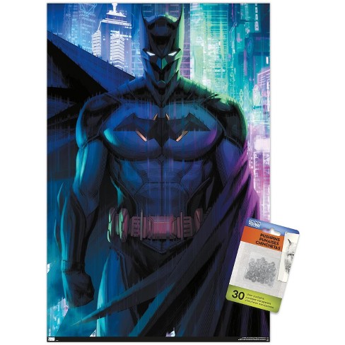 Trends International Dc Comics - Batman: Future State #3 Unframed Wall  Poster Print Clear Push Pins Bundle 