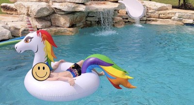 Poolmaster Rooster Inflatable Swimming Pool Party Float (48 Inch