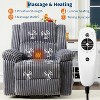 Power Lift Recliner Chair,Heat and Massage,Electric Lift Plush Recliner with Soft Padded Seat - 3 of 4