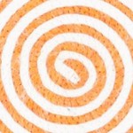 orange/ivory