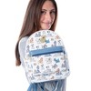Disney Dogs Saffiano Faux Leather Tote Bag Mini Backpack - 2 of 4