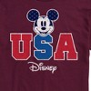 Men's - Disney - Mickey Mouse USA Head Short Sleeve Graphic T-Shirt - 2 of 4