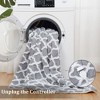 Whizmax Electric Blanket, Heated Throw Blanket, Tufted Jacquard Heating Blankets, 6 Heating Levels - 3 of 4