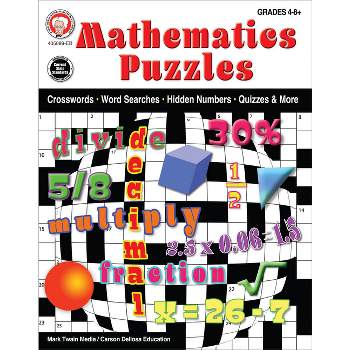 Mathematics Puzzles Workbook - (Paperback)