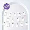 Big Dot of Happiness Spooky Ghost Garland Banner, Halloween Party Decorations Backdrop, 30 Feet of Cord, 15 Paper Ghost Shapes - 2 of 4