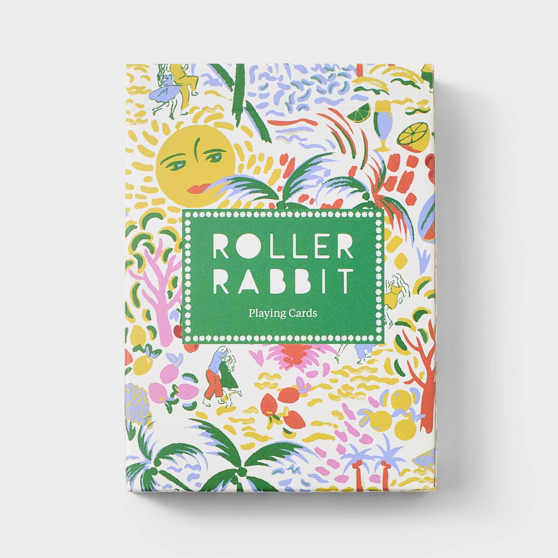 Vacation Deck of Cards Yellow/Green - Roller Rabbit x Target