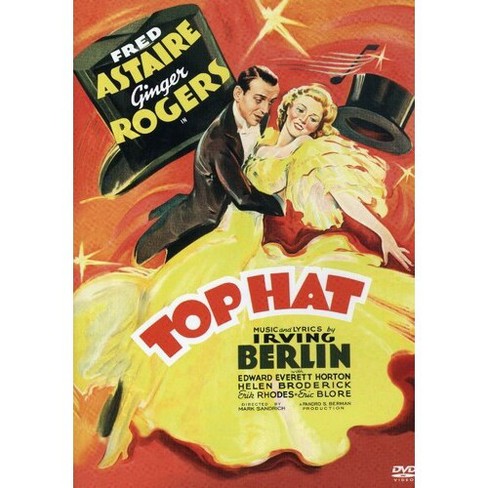 Vintage Fred Astaire Ginger Rogers fashion dancing from 1935 movie Top Hat