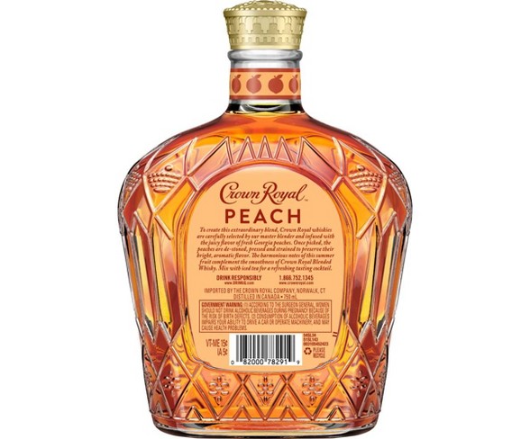 Crown Royal Peach Whisky - 750ml Bottle